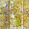 invader roma map signed screenprint showing middle of map with invader locations
