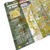 invader roma map signed screenprint showing left side
