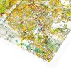 invader roma screenprint map showing bottom right with artist signature