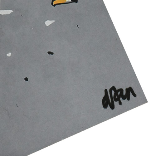 dran ville propre print showing dran signature