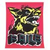 faile dog black light print showing entire print