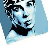 shepard fairey obey zoolander print showing left side of print