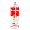 mr. brainwash spray can sculpture in white