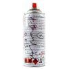 mr.brainwash spray can green showing back of can with artist signature and year