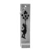 banksy girl with balloons sculpture key fob key chain