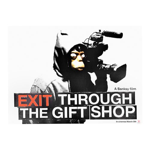 banksy exit through the gift shop original movie poster