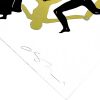 cleon peterson endless sleep screenprint showing bottom right of print with cleon peterson signature