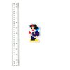 invader snow white sticker next to ruler for scale