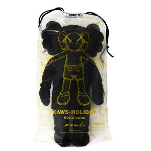 KAWS Holiday Hong Kong Limited 20″ Plush (Black)