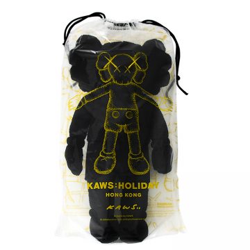 KAWS Snoopy Plush (Black Large) • Silverback Gallery