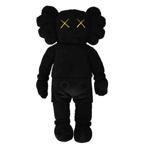 kaws holiday hong kong black plush