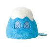 kaws mount fuji blue plush with tag