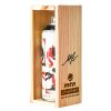 shepard fairey cut it up spray can side view in custom wood display case with stamped signature and limited edition