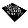 cleon peterson trump print in black and platinum showing left side of print
