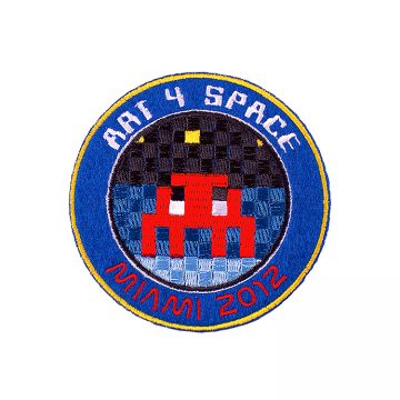 invader art 4 space patch