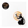 banksy dirty funker radar rat orange vinyl record front cover