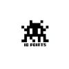 invader ten points sticker