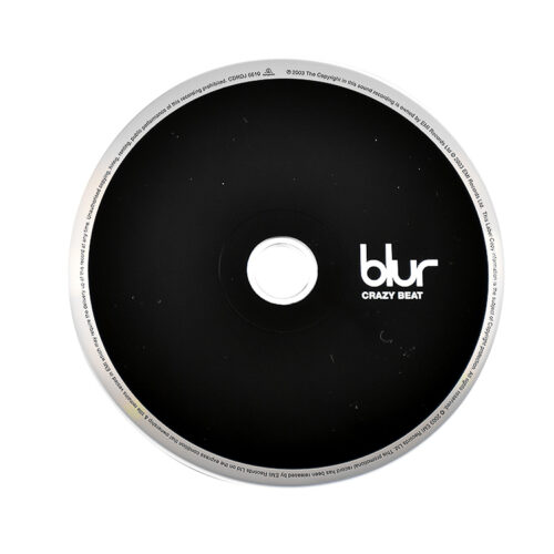 blur crazy beat promo cd
