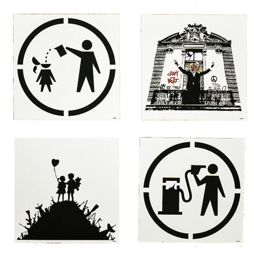 banksy blur think tank special edition showing all included cards