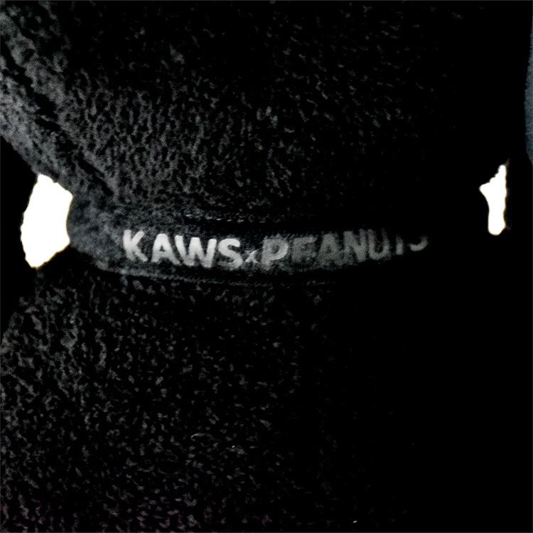 black kaws snoopy