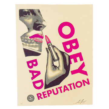 shepard fairey bad reputation print