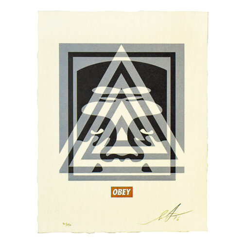 shepard fairey pyramid top icon