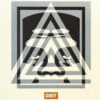 shepard fairey pyramid top icon showing middle detail with obey logo
