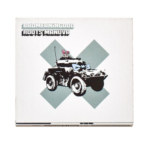 banksy badmeaningood roots manuva cd front cover