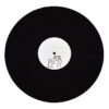 banksy blur crazy beat promo hand stamped vinyl record showing vinyl side with petrolhead stamp