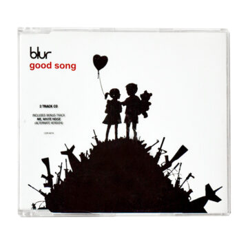 banksy blur good song cd front cover