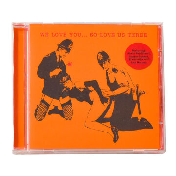 banksy we love you so love us three cd front