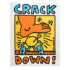 keith haring crack down poster