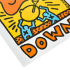 keith haring crack down poster showing bottom left detail