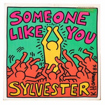 keith haring sylvester someone like you promo front cover