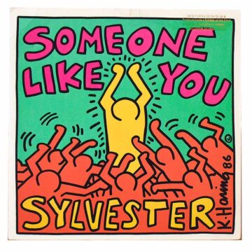 keith haring sylvester someone like you promo front cover
