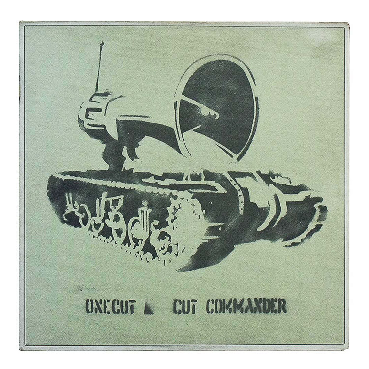 BANKSY ONECUT Cut Commander • Silverback Gallery