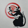 banksy dirty funker future radar rat grey cover showing close up of banksy rat