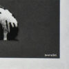banksy forgive us our trespassing showing bottom right with banksy printed signature