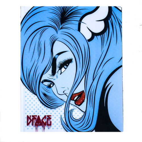 dface the monograph signed book