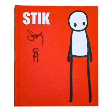 sitk book signed on front cover with sketch
