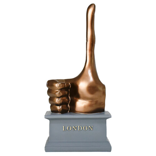 david shrigley really good thumb sculpture