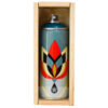 shepard fairey lotus flower spray can