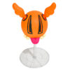 dface ddog orange on stand