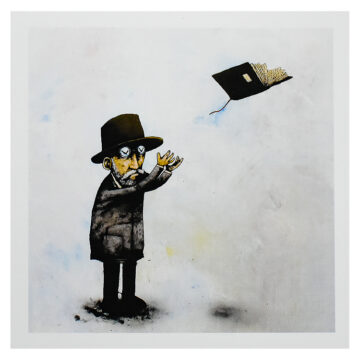 dran fly paris pop up print