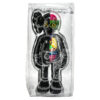 kaws companion black flayed figures hown in package