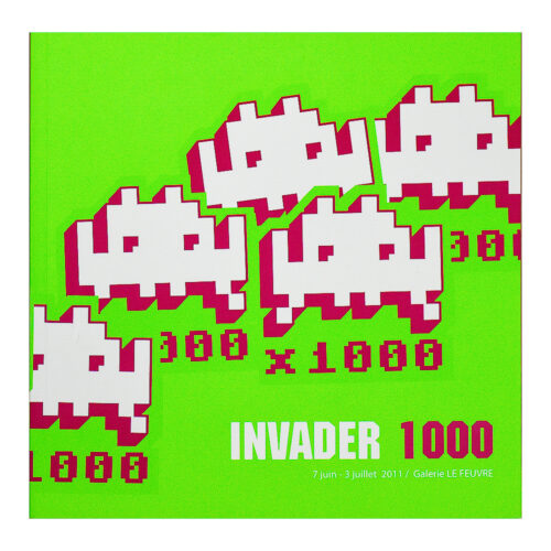 invader 1000 show book front cover