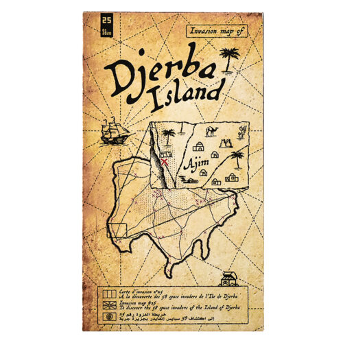 invader djerba map