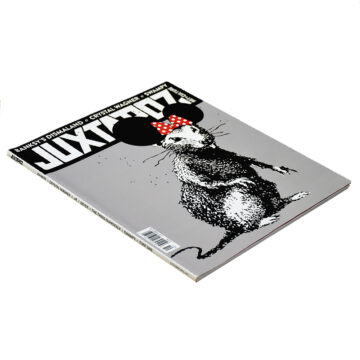 juxtapoz banksy cover issue from side