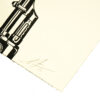 shepard fairey ak-47 love lotus letterpress print showing bottom right with shepard fairey signature