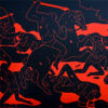 cleon peterson river of blood print close up of middle showing horseman with sword